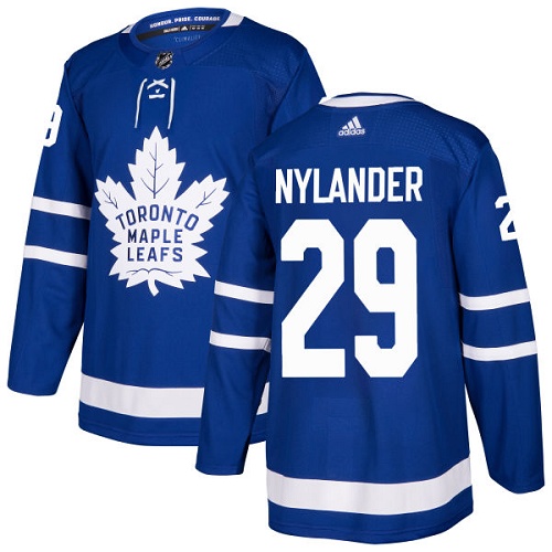 Kinder Toronto Maple Leafs Eishockey Trikot William Nylander #29 Authentic Königsblau Heim